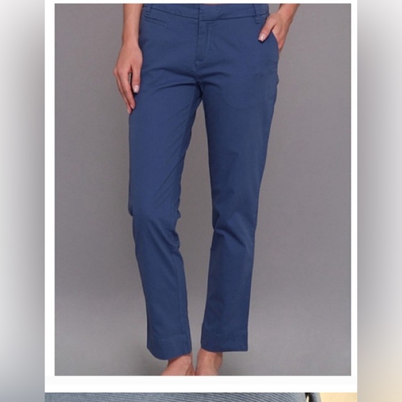 Patagonia Women's Blue high rise trouser pants | Sz 4 Waist 30" - Picture 1 of 13